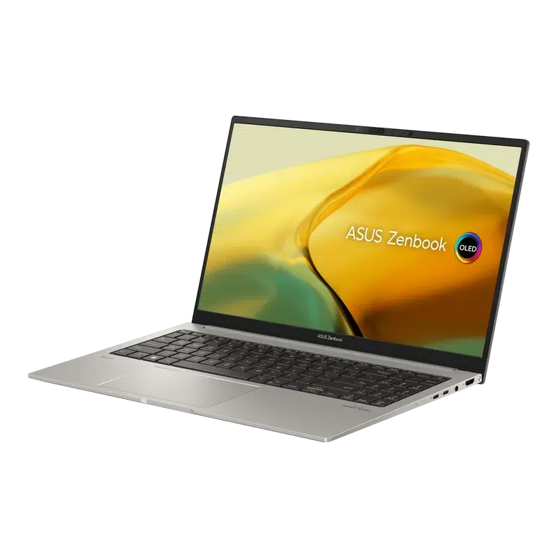 Laptop 15,6" ASUS Zenbook 15 OLED UM3504DA, Basalt Grey, AMD Ryzen 7 7735U, 32GB/1024GB, Fără SO