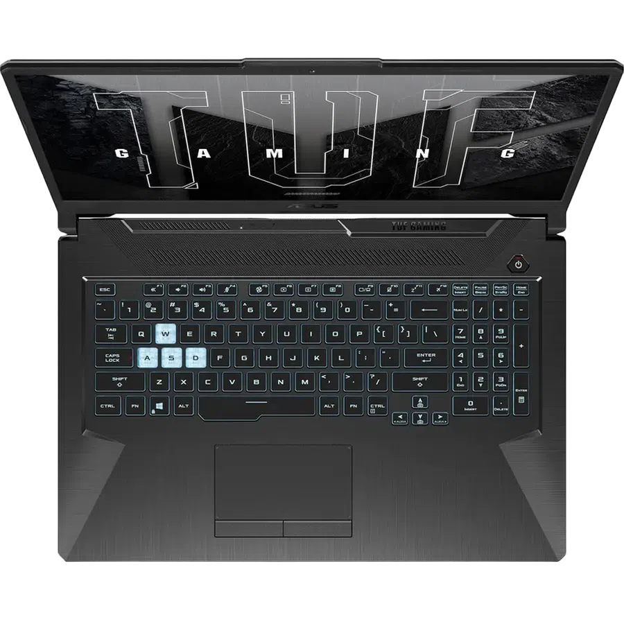 Игровой ноутбук 17,3" ASUS TUF Gaming A17 FA706NF, Graphite Black, AMD Ryzen 5 7535HS, 16Гб/1024Гб, Без ОС