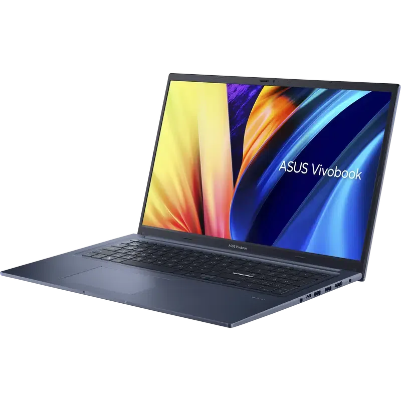 Ноутбук 17,3" ASUS Vivobook 17 X1704VA, Quiet Blue, Intel Core 5 120U, 16Гб/512Гб, Без ОС