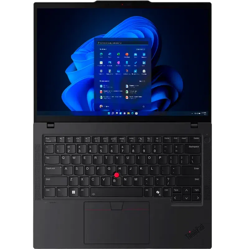 Ноутбук для бизнеса 14" Lenovo ThinkPad T14 Gen 5, Чёрный, Intel Core Ultra 7 155U, 16Гб/512Гб, Без ОС