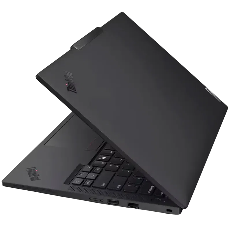 Laptop Business 14" Lenovo ThinkPad T14 Gen 5, Negru, Intel Core Ultra 7 155U, 16GB/512GB, Fără SO