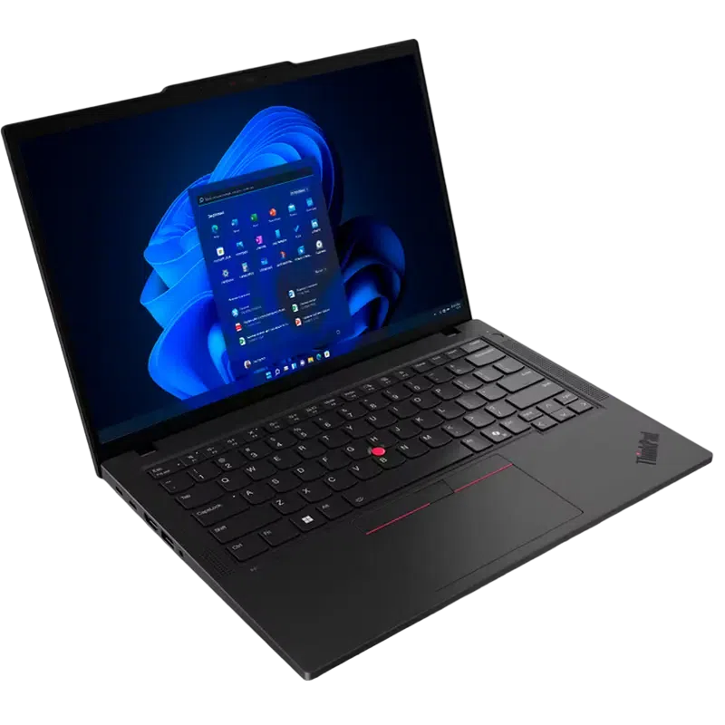 Laptop Business 14" Lenovo ThinkPad T14 Gen 5, Negru, Intel Core Ultra 7 155U, 16GB/512GB, Fără SO