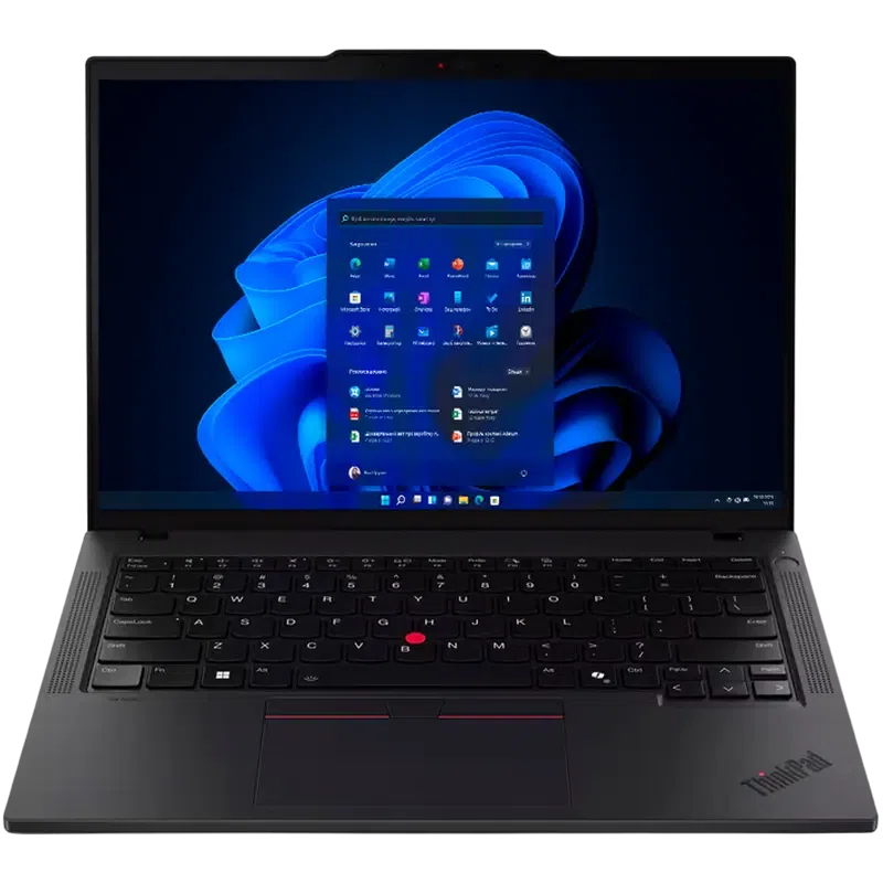 Ноутбук для бизнеса 14" Lenovo ThinkPad T14 Gen 5, Чёрный, Intel Core Ultra 7 155U, 16Гб/512Гб, Без ОС