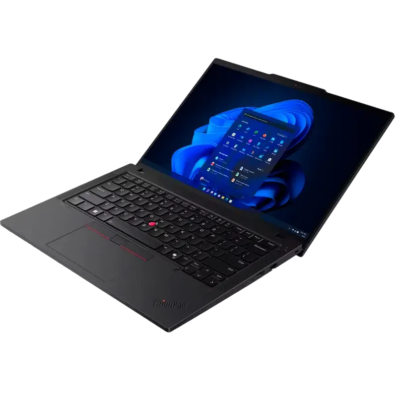 Laptop Business 14" Lenovo ThinkPad T14 Gen 5, Negru, Intel Core Ultra 7 155U, 16GB/512GB, Fără SO