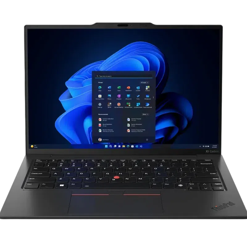 Ноутбук для бизнеса 14" Lenovo ThinkPad X1 Carbon Gen 12, Чёрный, Intel Core Ultra 7 155U, 32Гб/1024Гб, Windows 11 Pro