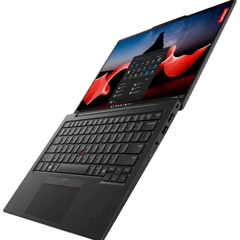 Ноутбук для бизнеса 14" Lenovo ThinkPad X1 Carbon Gen 12, Чёрный, Intel Core Ultra 7 155U, 32Гб/1024Гб, Windows 11 Pro