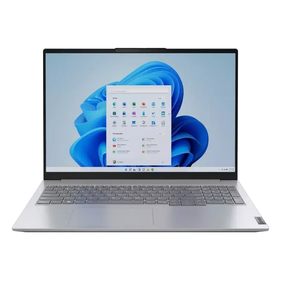 Ноутбук для бизнеса 16" Lenovo ThinkBook 16 G6 IRL, Arctic Grey, Intel Core i3-1315U, 8Гб/512Гб, Без ОС