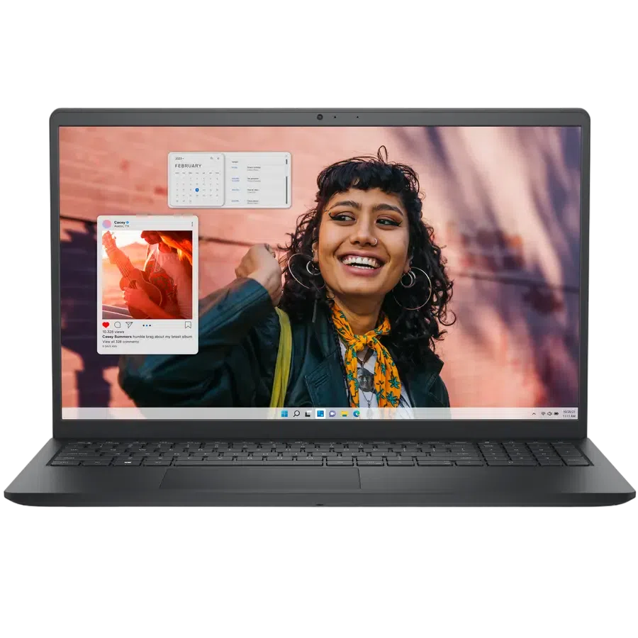 Ноутбук для бизнеса 15,6" DELL Inspiron 3530, Carbon Black, Intel Core i7-1355U, 16Гб/512Гб, Windows 11 Pro