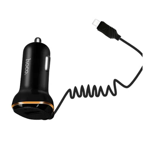 HOCO Z14 single port with micro cable car charger Black