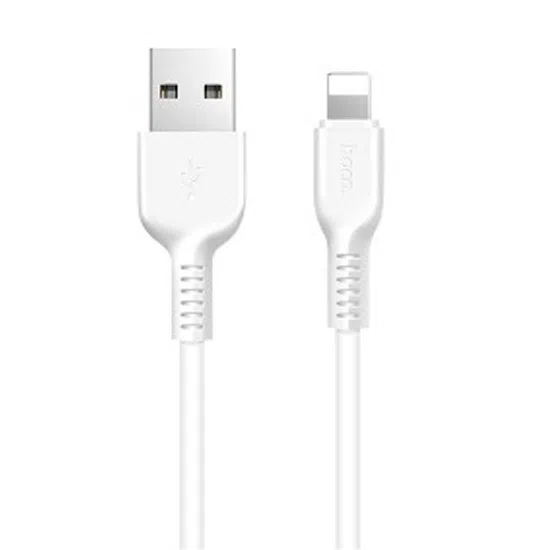 HOCO X20 Flash lightning charging cable,(L=2M) white