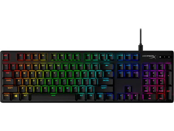 HYPERX Keycaps Full key Set , Black, RU [519P1AA#ACB]