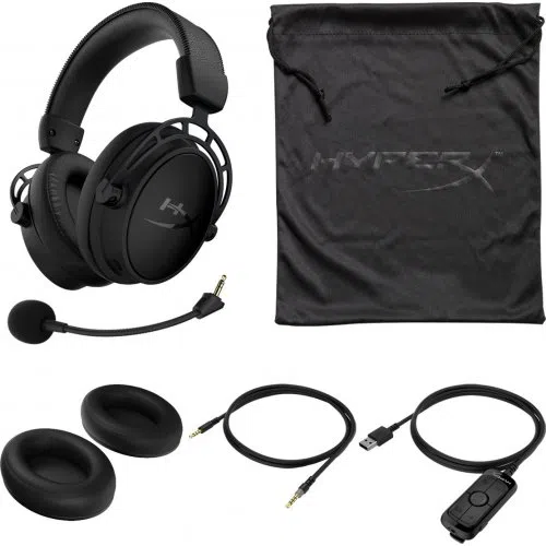 Casti Gaming HyperX Cloud Alpha S Blackout [4P5L2AA]