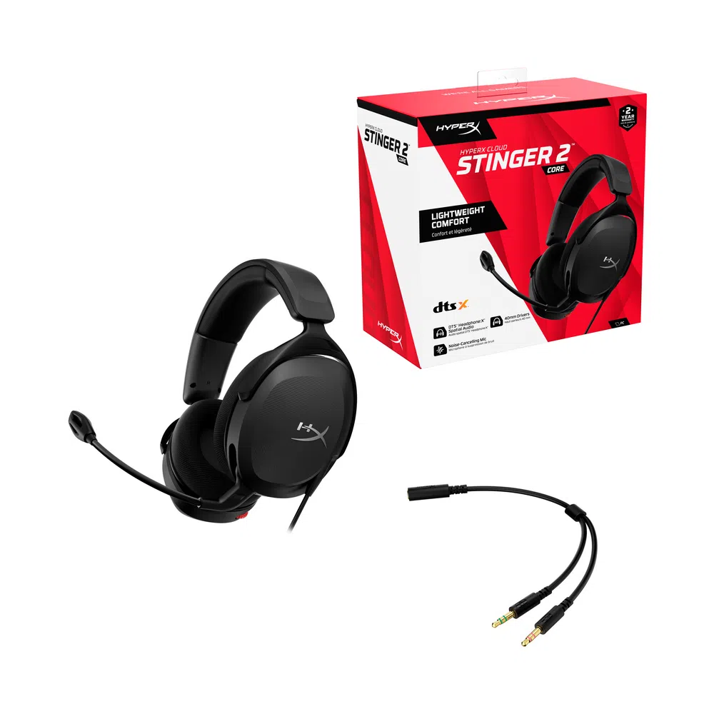 Игровые наушники HyperX Cloud Stinger 2 Core, Black [683L9AA]