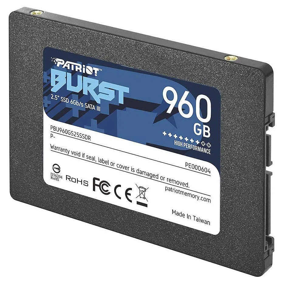 2,5" SSD Patriot Burst Elite 960GB