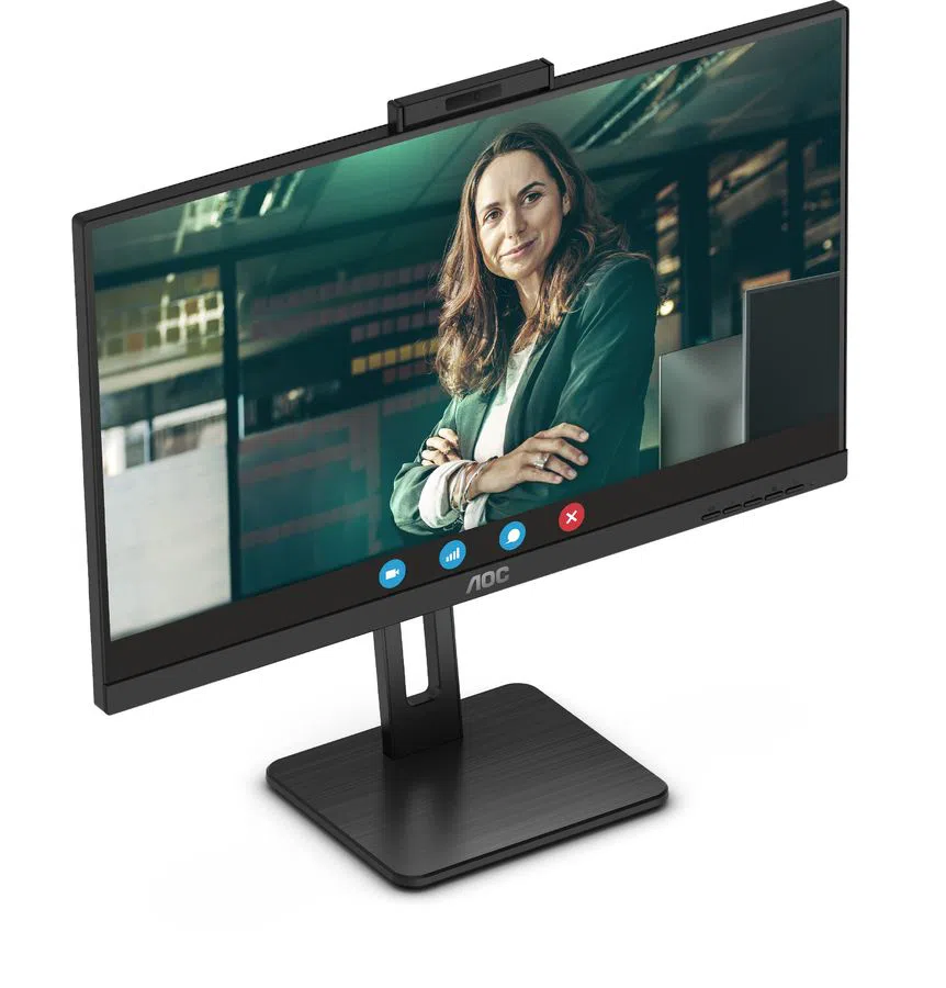 23.8" Monitor AOC 24P3QW Video Conferencing / 4ms / Black