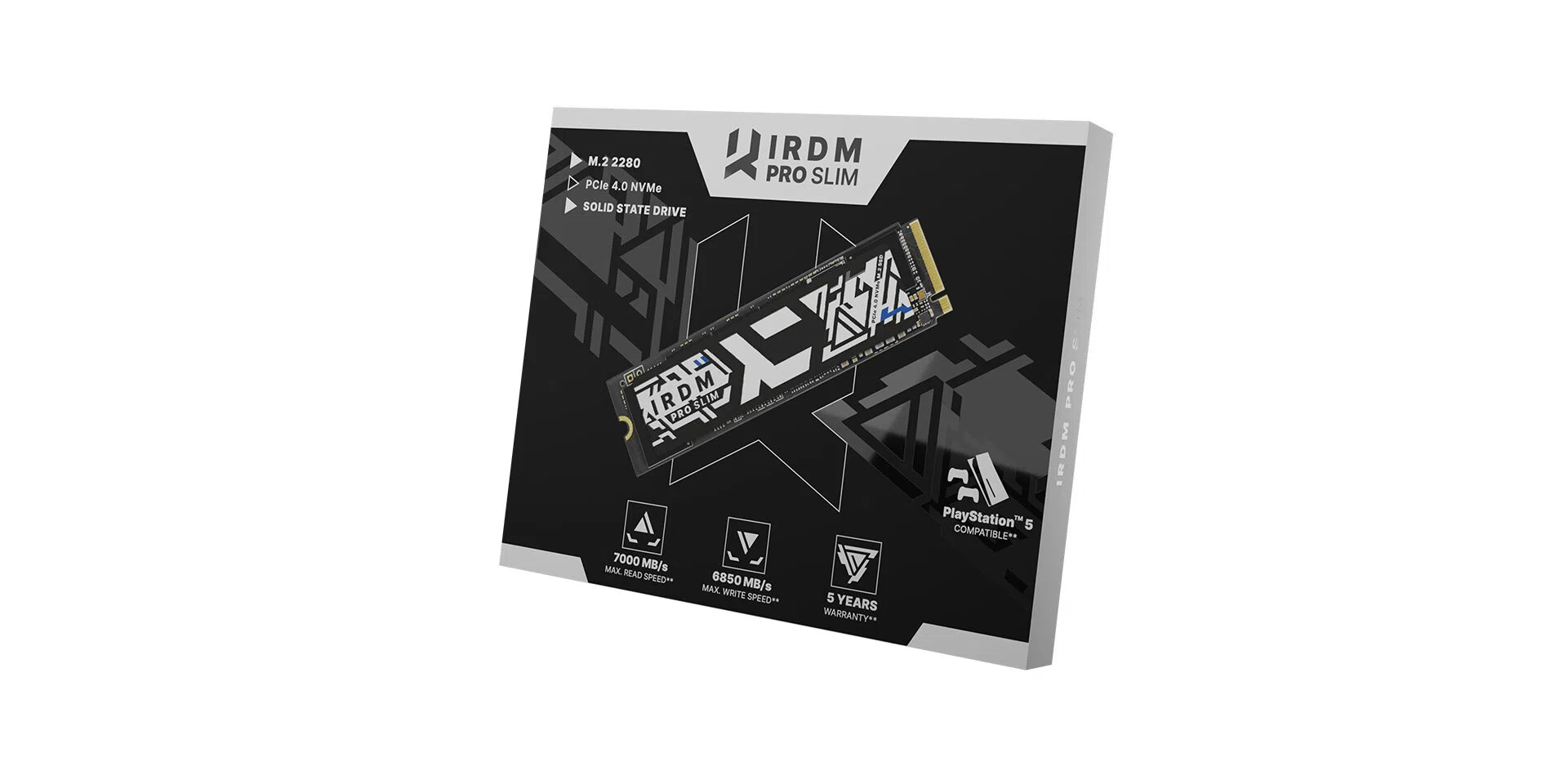 M.2 NVMe SSD GOODRAM IRDM PRO SLIM / 1.0TB / 3D NAND TLC