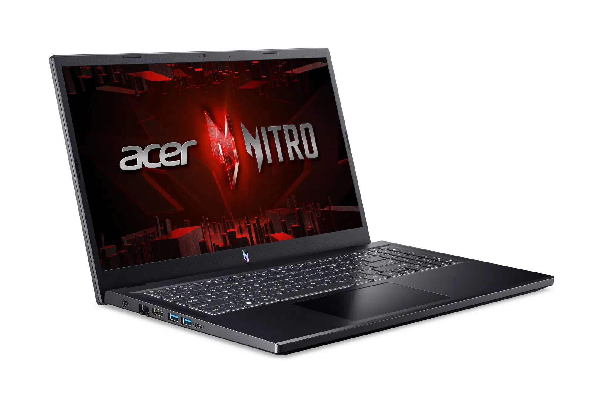 Ноутбук 15.6" ACER Nitro ANV15-51 (NH.QNBEU.001) / Intel Core i5 / 16GB / 512GB SSD / RTX 4050 / Obsidian Black