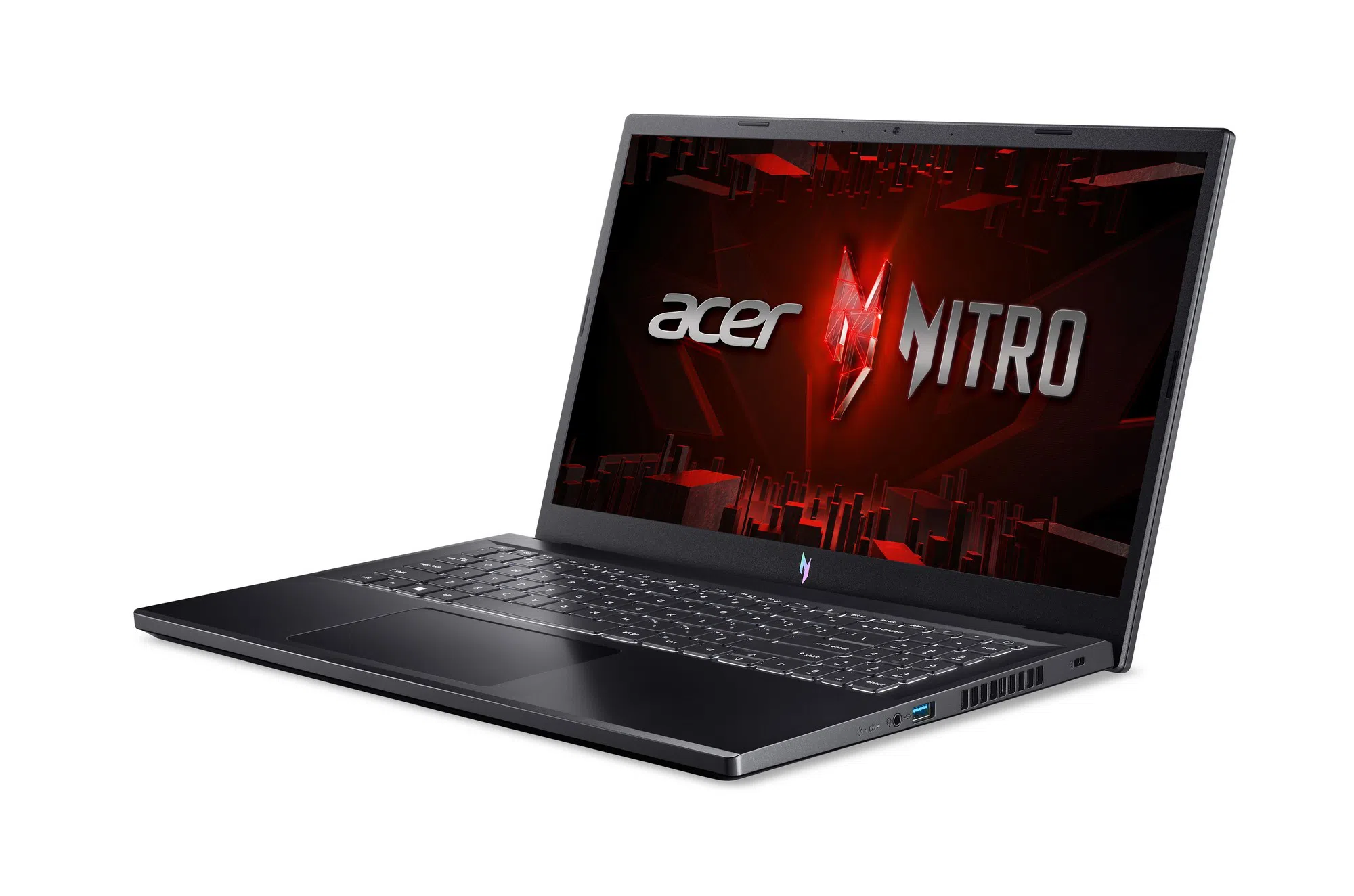 Ноутбук 15.6" ACER Nitro ANV15-51 (NH.QNBEU.001) / Intel Core i5 / 16GB / 512GB SSD / RTX 4050 / Obsidian Black