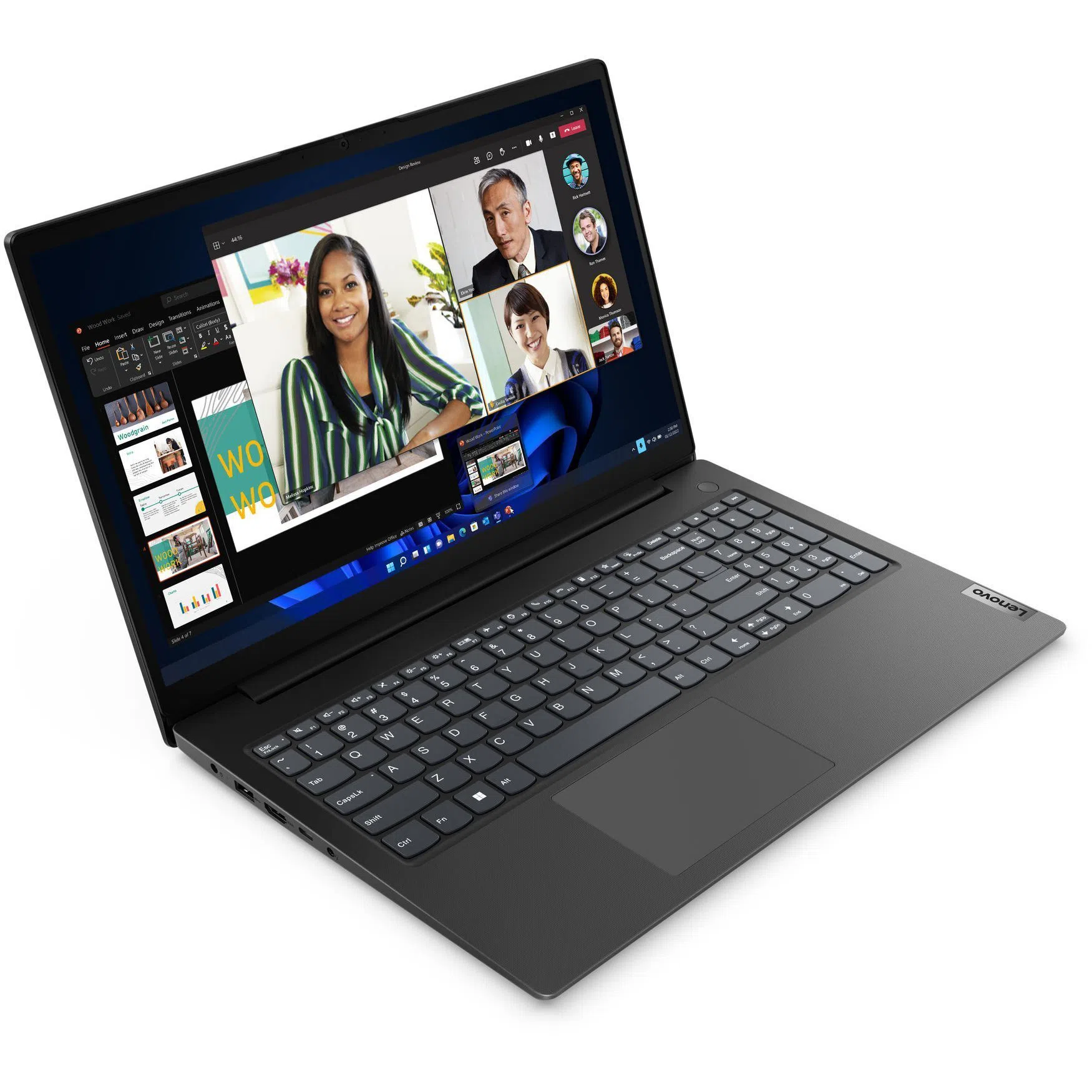 Ноутбук 15,6" Lenovo V15 G4 AMN / AMD Ryzen 3 7320U / 8GB / 512GB SSD / Black