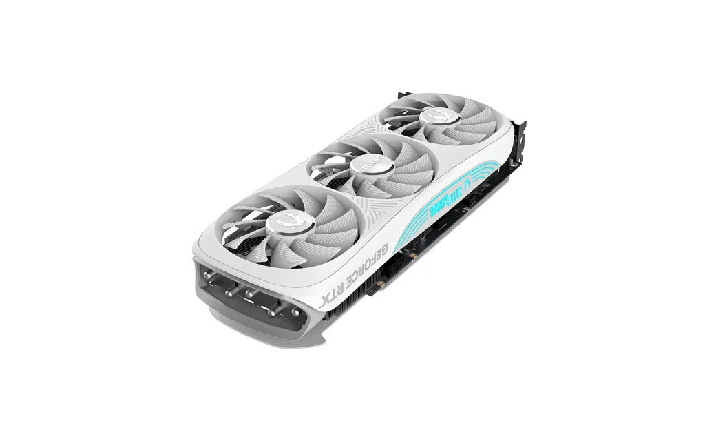 Видеокарта ZOTAC GeForce RTX 4070 Ti Trinity OC White Edition 12GB GDDR6X / 12GB / GDDR6X / 192bit