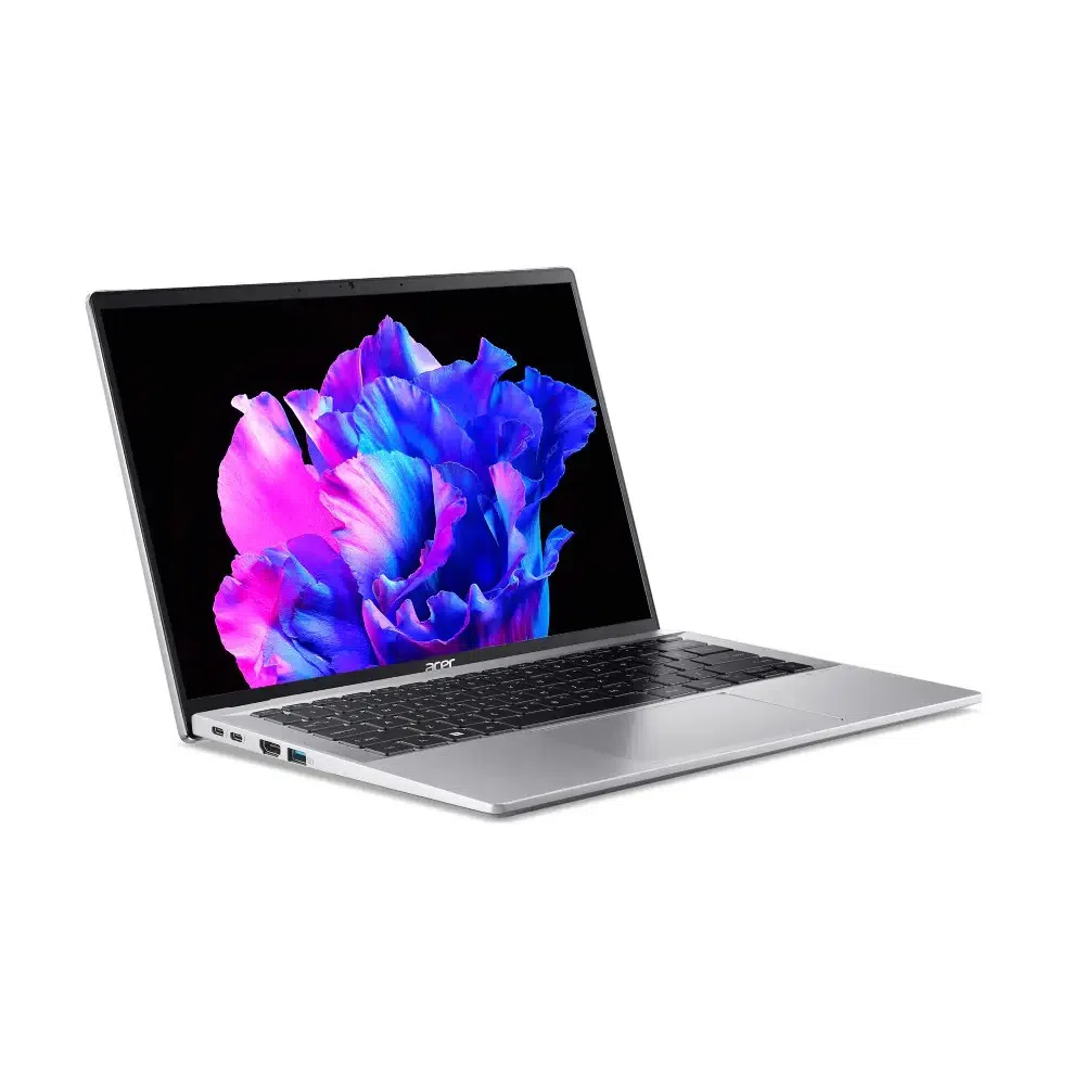 Ноутбук 14.0" ACER Swift Go 14 (NX.KP0EU.003) / 2.8K / OLED / 16:10 / Intel Core Ultra 5 125H / 16GB / 1TB SSD / Pure Silver