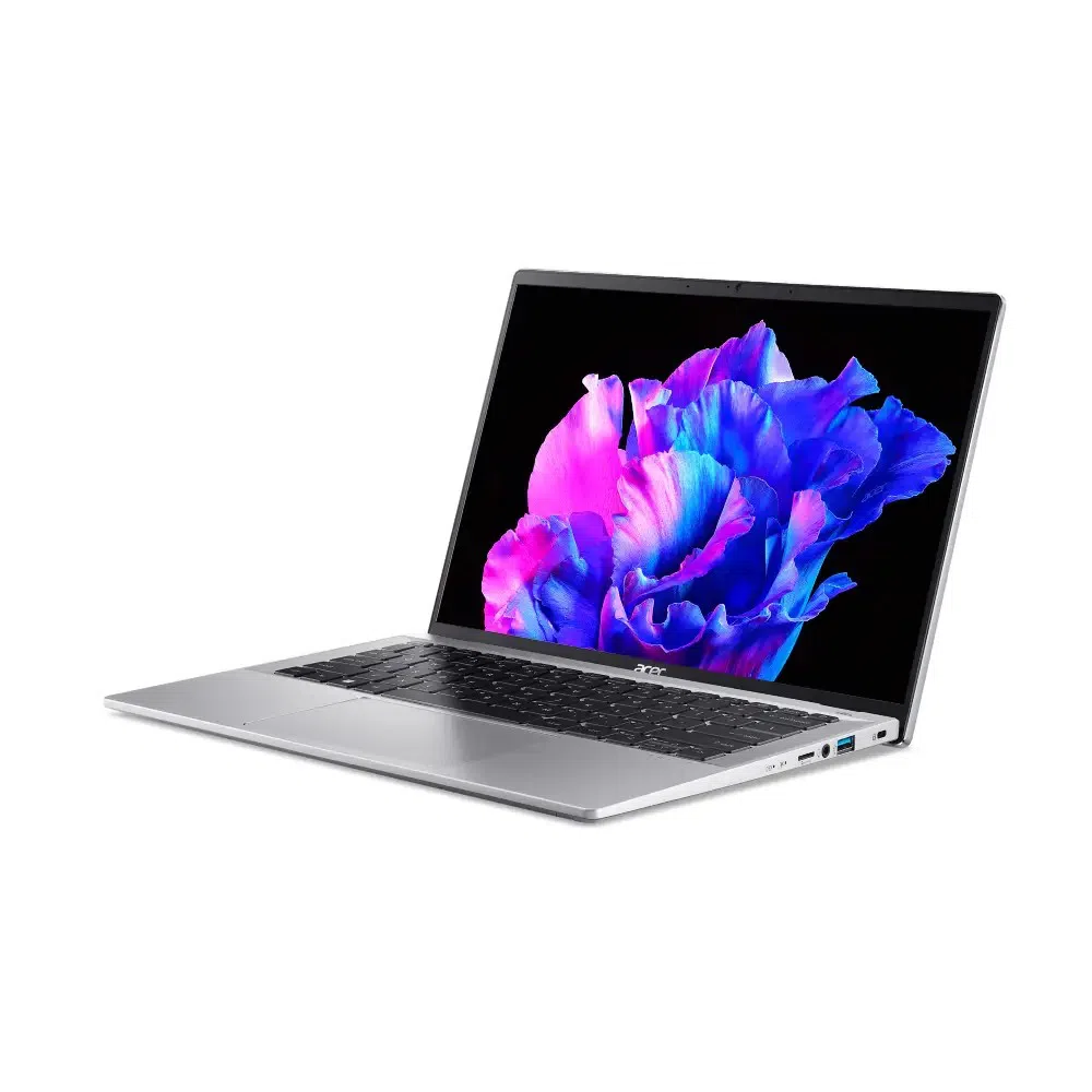 Ноутбук 14.0" ACER Swift Go 14 (NX.KP0EU.003) / 2.8K / OLED / 16:10 / Intel Core Ultra 5 125H / 16GB / 1TB SSD / Pure Silver