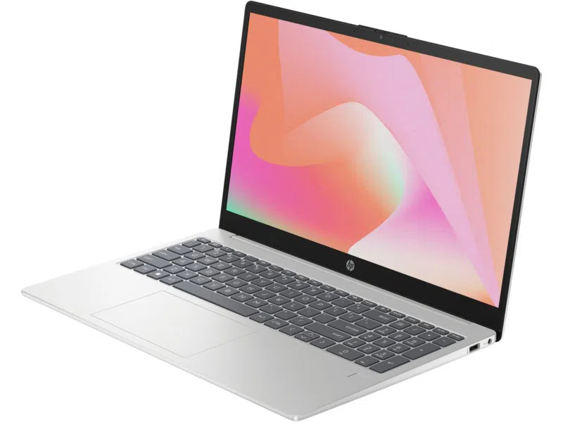 Ноутбук 15.6" HP Laptop (15-fd0083ci) / Intel Core i3-N305 / 8GB / 512GB SSD / Natural Silver