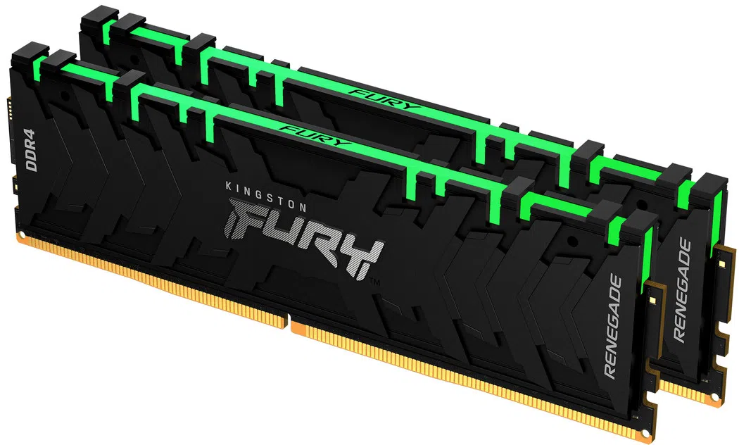 Memorie operativa Kingston FURY® Renegade DDR4 RGB 3200 MHz 64GB (Kit of 2*32GB)