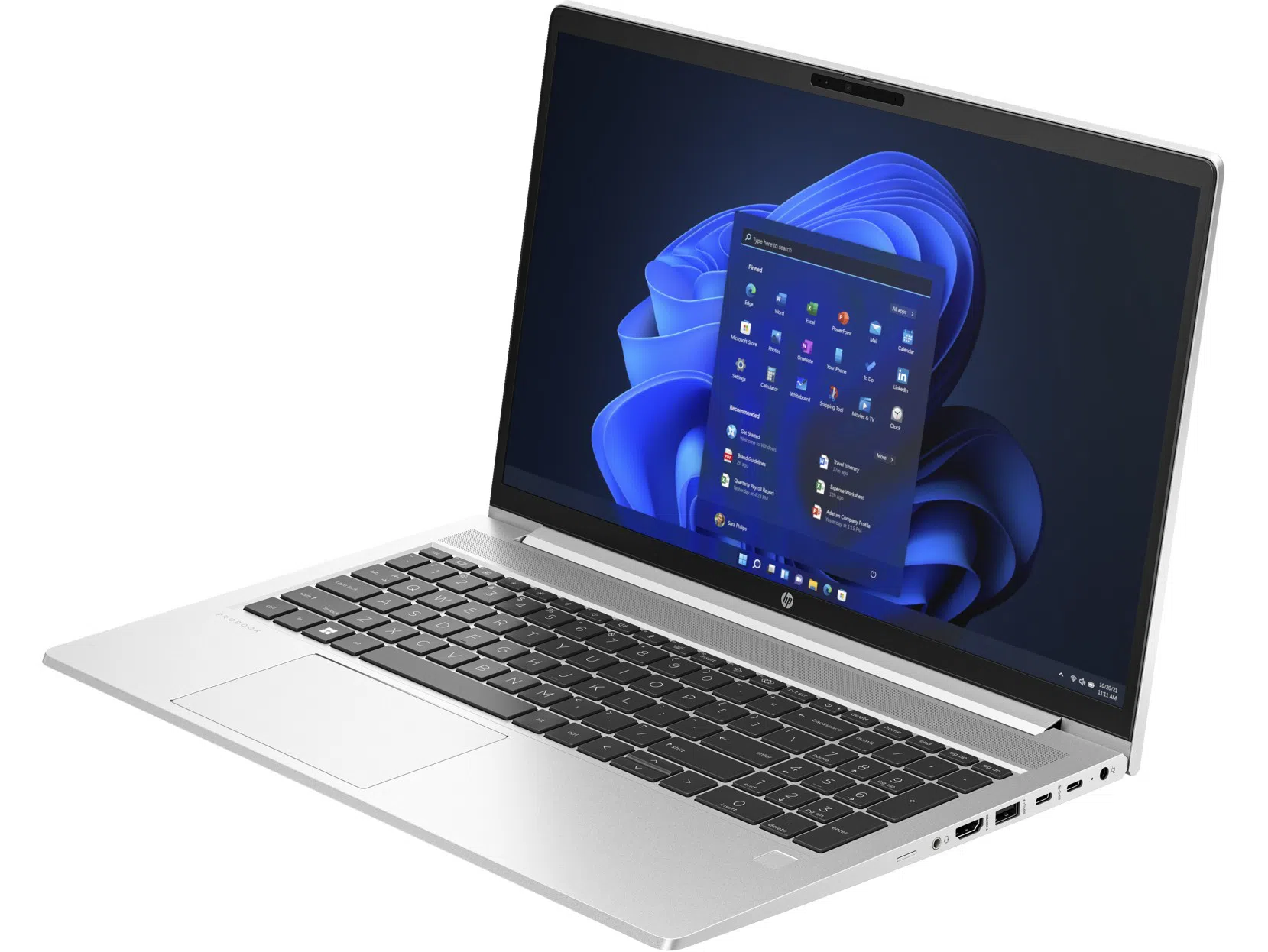 Ноутбук 15.6" HP ProBook 450 G10 /Intel Core i7-1355U / 16GB / 512GB SSD / Silver