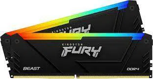 Memorie operativa Kingston FURY® Beast DDR4 RGB DDR4-3733 16GB (Kit of 2*8GB)