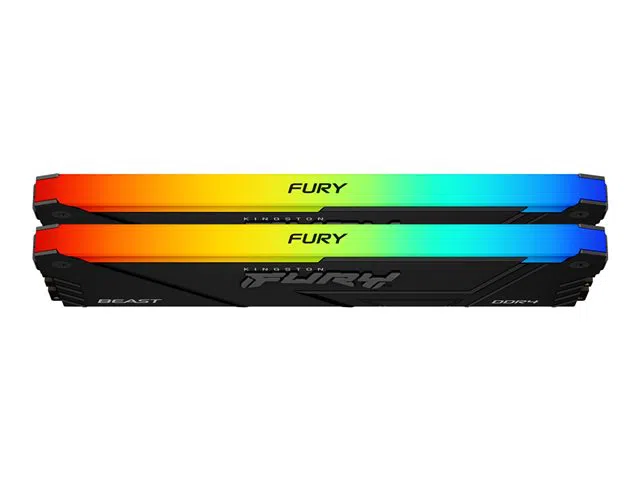 Memorie operativa Kingston FURY® Beast DDR4 RGB DDR4-3733 16GB (Kit of 2*8GB)