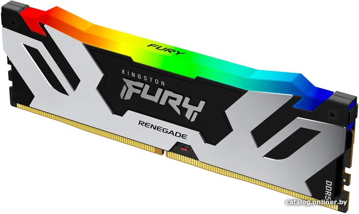 Оперативная память Kingston FURY® Renegade Silver RGB DDR5-6400 16ГБ