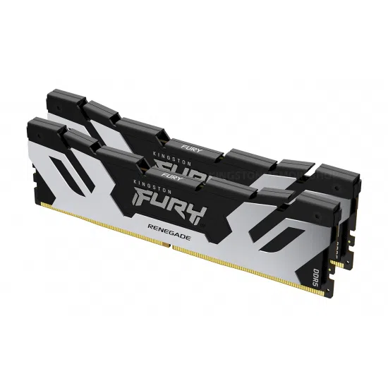 Memorie operativa Kingston FURY® Renegade Silver DDR5-6400 96GB (Kit of 2*48GB)