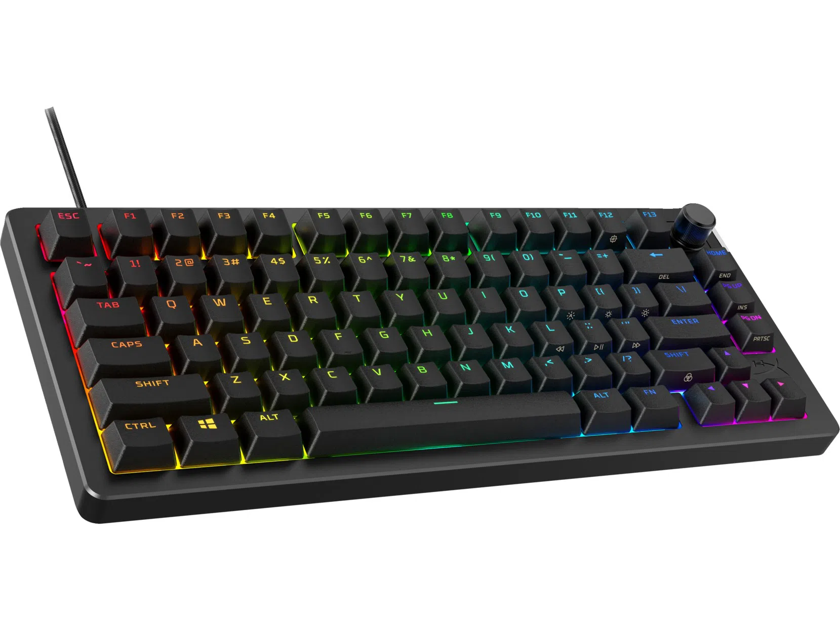 Tastatura HYPERX Alloy Rise 75 RGB, HyperX Linear switches, [7G7A4AA#ACB]