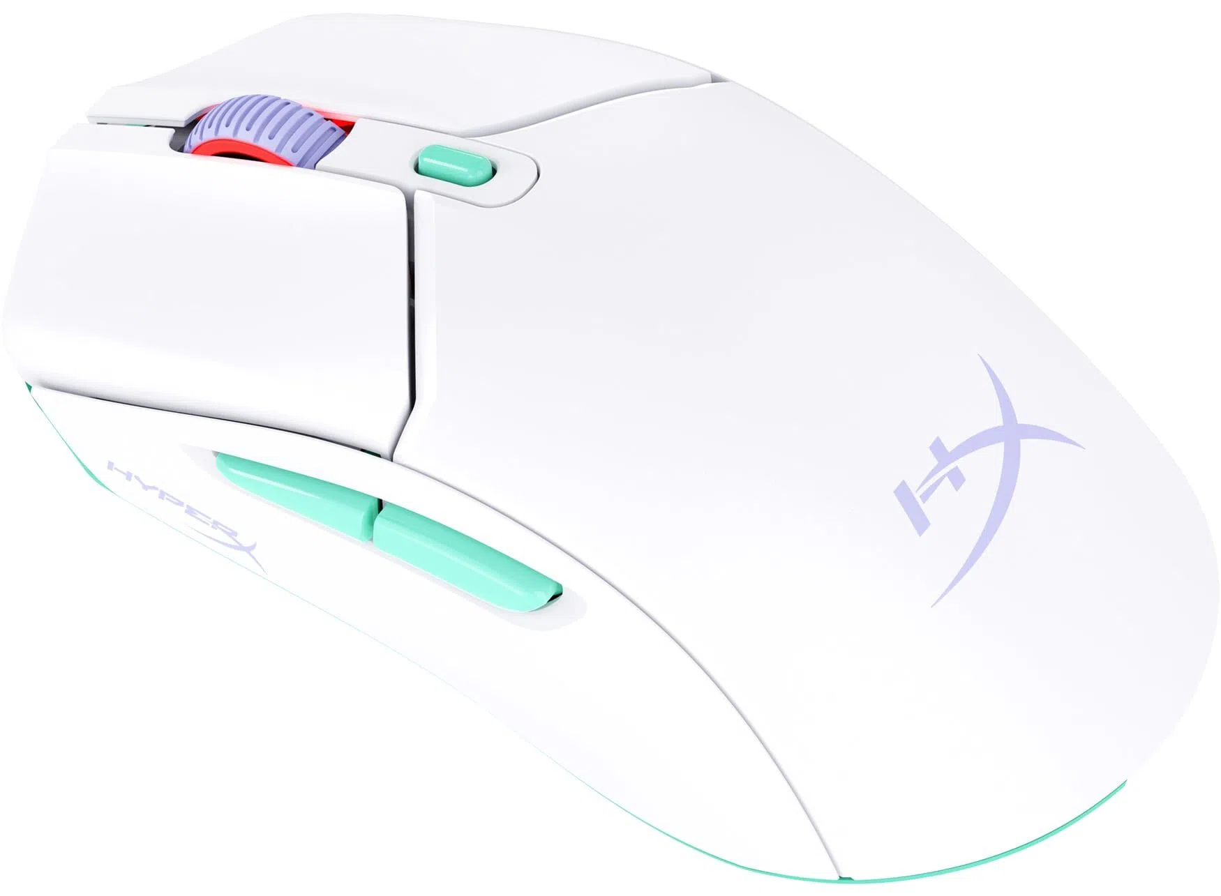 Mouse Gaming Wireless HYPERX Pulsefire Haste 2 Core, White [8R2E7AA]