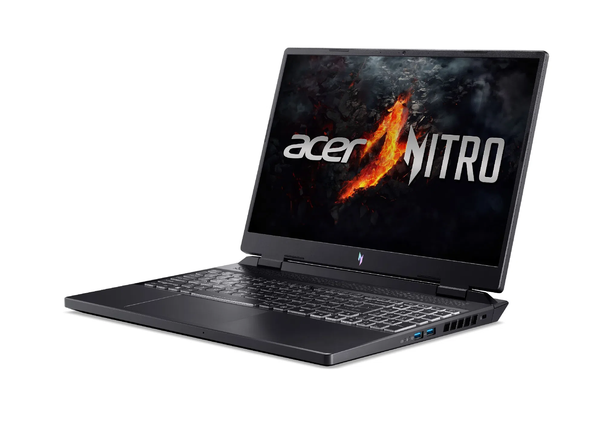 Ноутбук 16" ACER Nitro AN16-42 (NH.QSLEU.003)/ WQXGA/ 16:10/ AMD Ryzen 7 8845HS/ 16GB/ 1TB SSD/ RTX4070/ Obsidian Black