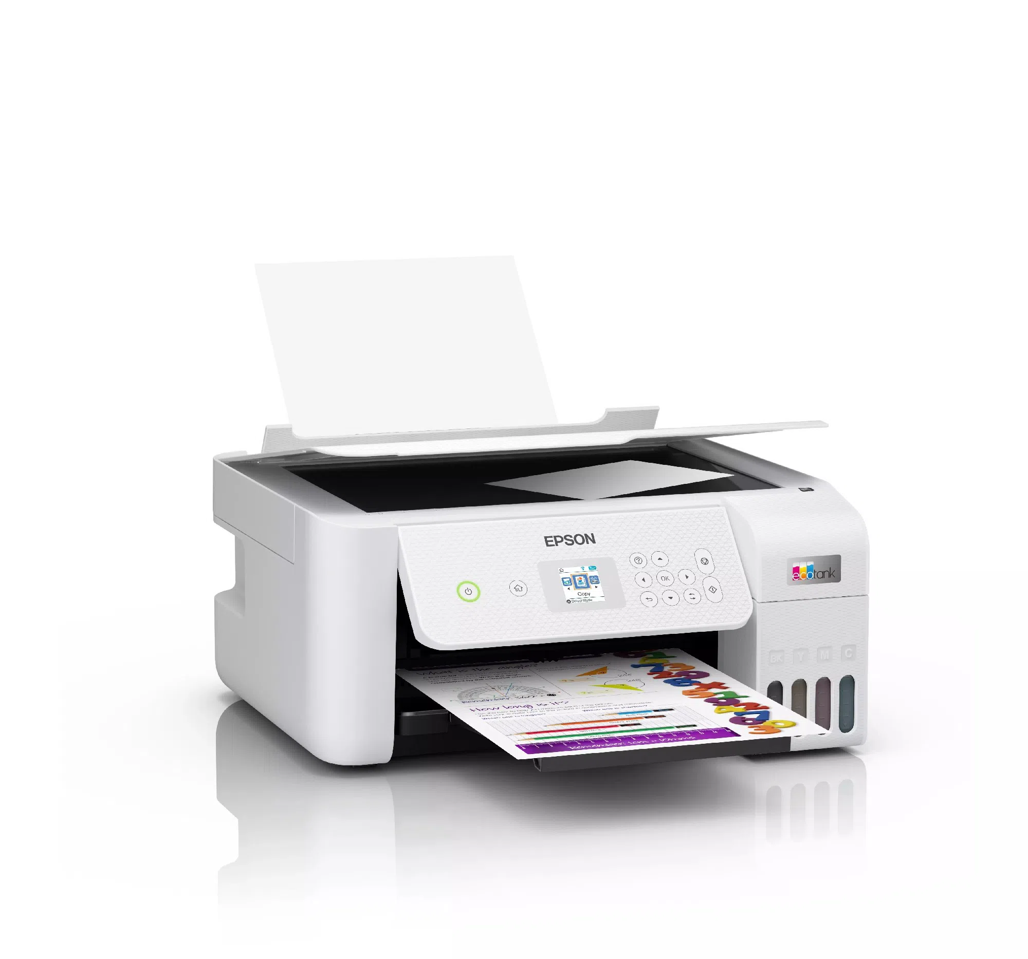 MFD cu CISS Epson EcoTank L3266 / A4 / Wi-Fi / White