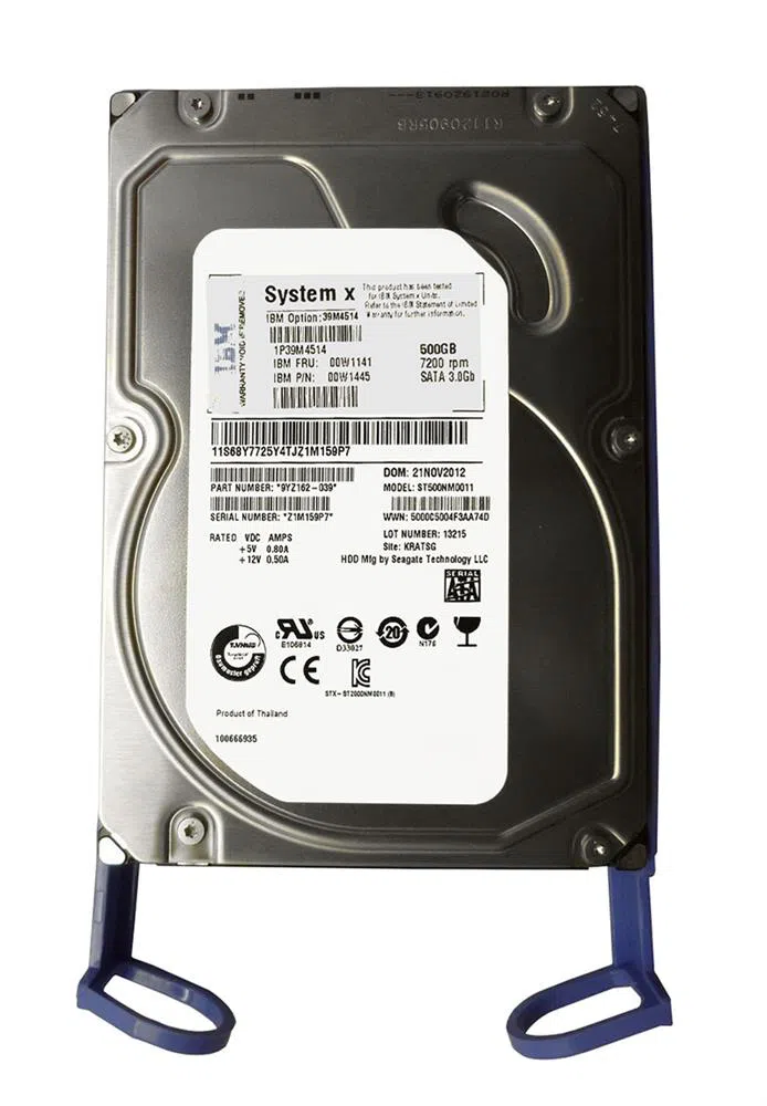 500GB 7200RPM 3.5" SS SATA II - for System x3100 M4