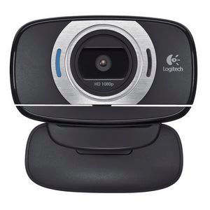 Logitech HD WebCam C615, Microphone(noise reduction), HD 720p video calls & Full HD 1080p recording, up to 8 Megapixel images, Logitech Fluid Crystal™ Technology with Autofocus, fold-and-go design, fits laptops, LCD or CRT monitors, USB 2.0