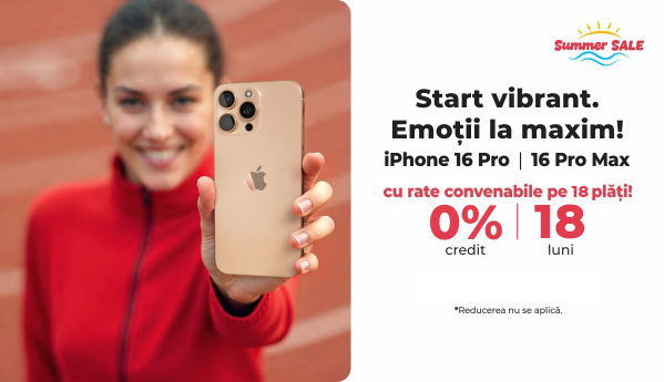 iPhone 16 Pro | 16 Pro Max de la 20999 lei