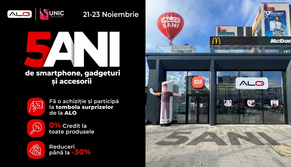 ALO CC "UNIC" - Împlinim 5 ani! Sărbătorim împreună!