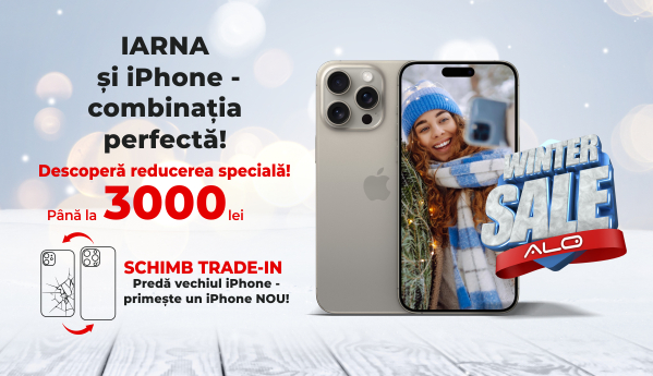 Winter SALE - Apple iPhone - reduceri până la 3000 lei