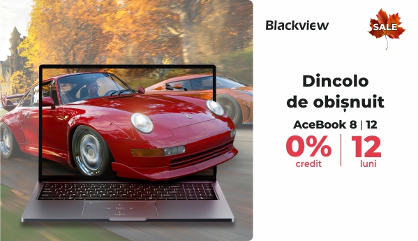 Autumn Sale - Blackview AceBook 8 | 12 - 0% credit | 12 luni
