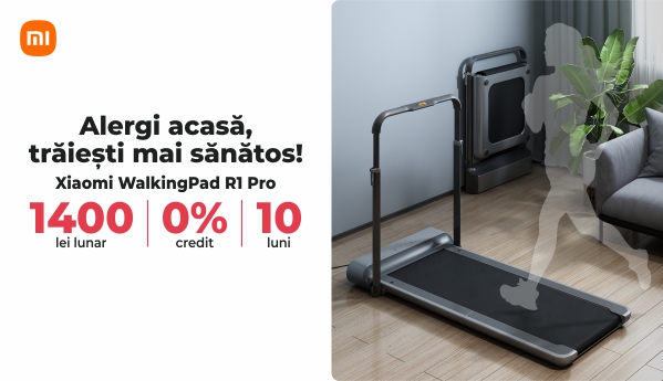 Xiaomi WalkingPad R1 Pro - 0% Credit | 10 luni