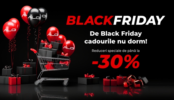 Black Friday - reduceri de până la -30%
