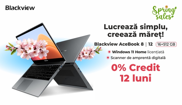 Blackview AceBook 8 | 12 - 0% credit | 12 luni