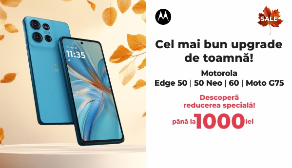 Autumn Sale - Motorola - Reduceri păna la 1000 lei