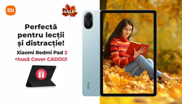 Autumn Sale - Xiaomi Redmi Pad 2 + CADOU!
