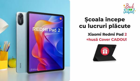 Back to School - Xiaomi Redmi Pad 2 + CADOU!