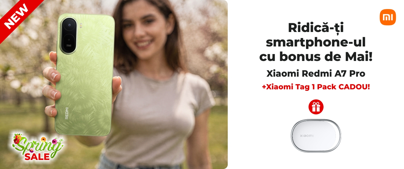 Spring SALE - Xiaomi Redmi A7 Pro + căști CADOU!